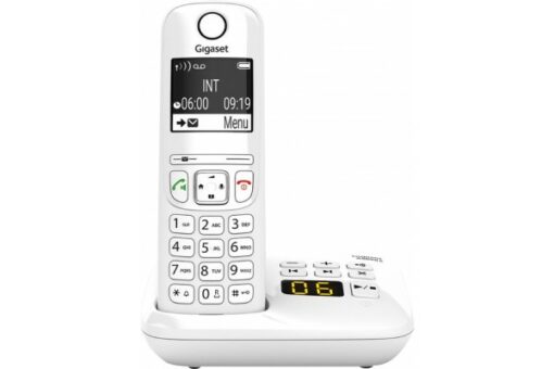 Gigaset AS690A tél. DECT+REPONDEUR - base + combiné blanc - JPF Industries