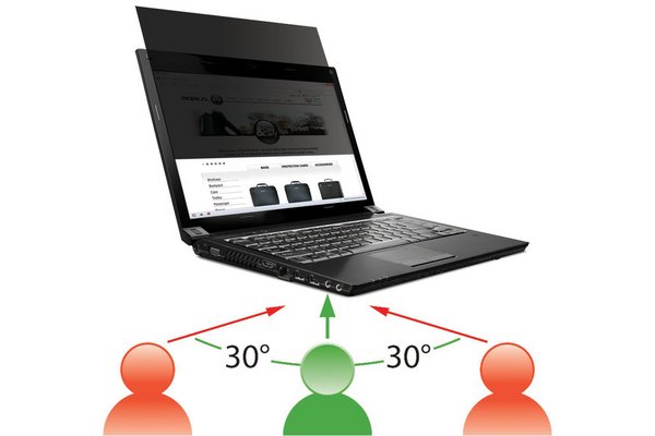 MOBILIS Filtre de confidentialité pour Notebook 15.4"