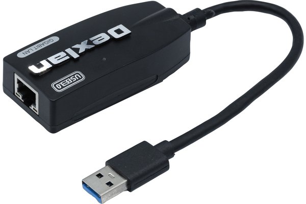 DEXLAN ADAPTATEUR USB 3.0 RESEAU GIGABIT A CORDON