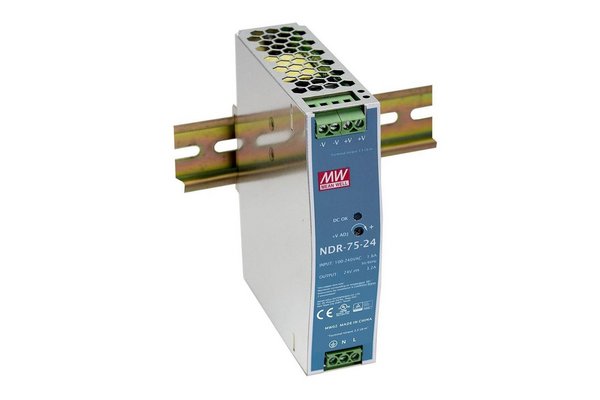 ALIM. INDUSTRIELLE 24V-75W/3,2A RAIL DIN