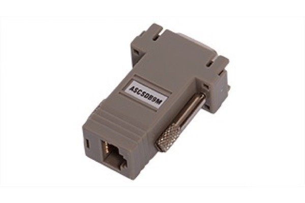 Adaptateur série RJ-45(F) en DB9(M)