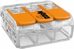 BORNE DE CONNEXION 3 Voies Boite de 50