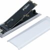Boitier transparent SSD M.2 NVMe/SATA USB-C 10G