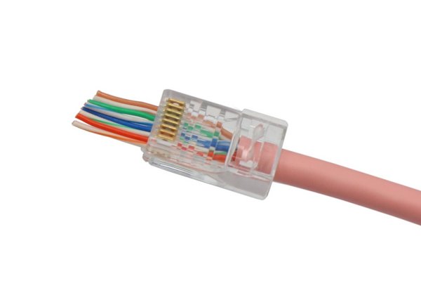 CONNECTEUR 8P8C RJ45 EZ CAT5e UTP LOT DE 10