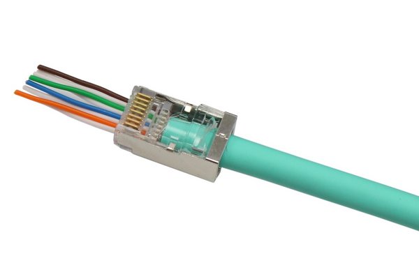 CONNECTEUR 8P8C RJ45 EZ CAT6 STP LOT DE 10