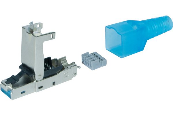 CONNECTEUR TERRAIN 8P8C RJ45 CAT6 STP
