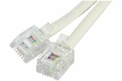 CORDON TELEPHONIQUE RJ11 / RJ11 - 2 M