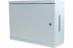 Coffret mural fixe 19" 3U prof 180 mm (gris)