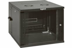 Coffret pivotant 19pouces livré monté Linkeo capacité 18U -