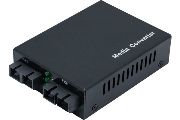 Convertisseur Fibre Gigabit Multimode - Monomode SC Duplex