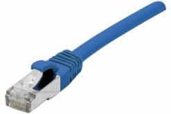 Cordon RJ45 CAT 5e F/UTP SNG bleu - 3 m