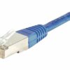 Cordon RJ45 CAT 5e F/UTP bleu - 0,5 m
