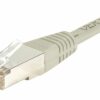 Cordon RJ45 CAT 5e F/UTP gris - 0,15 m