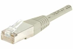 Cordon RJ45 CAT 5e F/UTP gris - 3 m