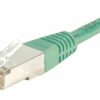 Cordon RJ45 CAT 5e F/UTP vert - 1 m