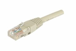 Cordon RJ45 CAT 5e U/UTP gris CCA - 0,3 m