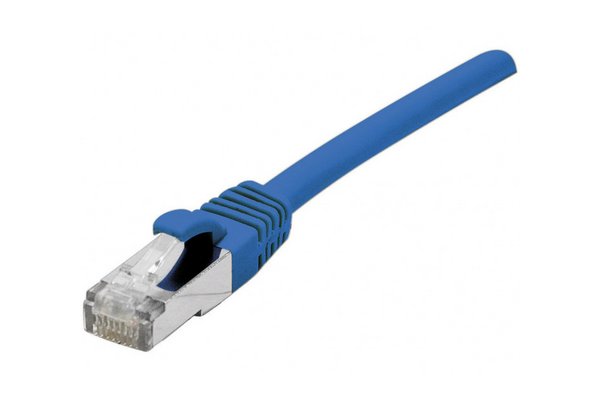 Cordon RJ45 CAT 6 F/UTP LSOH SNG bleu - 1