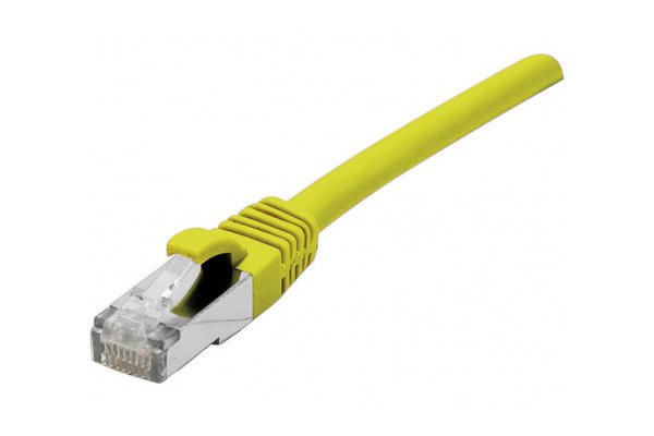 Cordon RJ45 CAT 6 F/UTP LSOH SNG jaune - 0