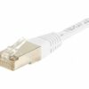 Cordon RJ45 CAT 6 F/UTP blanc - 0,3 m