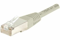 Cordon RJ45 CAT 6 F/UTP gris - 10 m