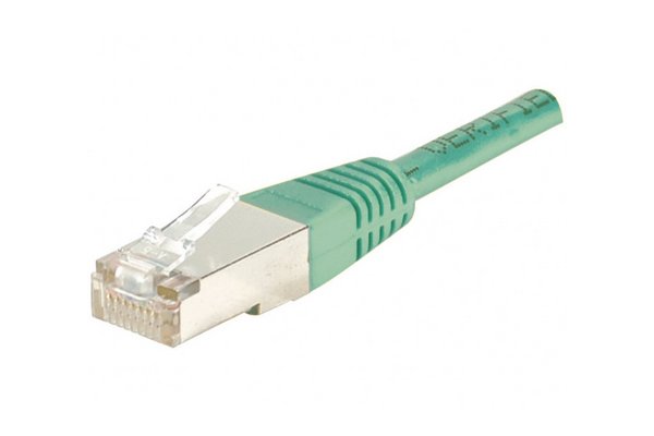 Cordon RJ45 CAT 6 F/UTP vert - 0