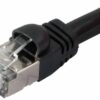 Cordon RJ45 VoIP CAT 6 S/FTP SNG noir - 10 m