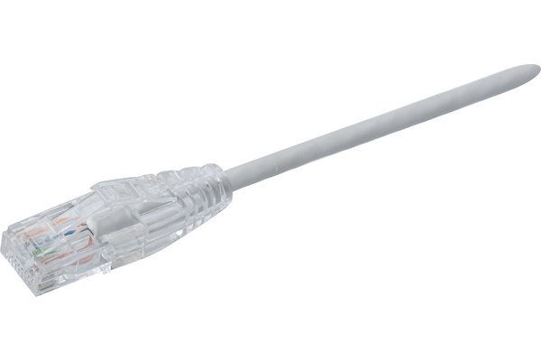 Cordon patch Ultra Fin Component CAT6A U/UTP LS0H 0,5 m gris