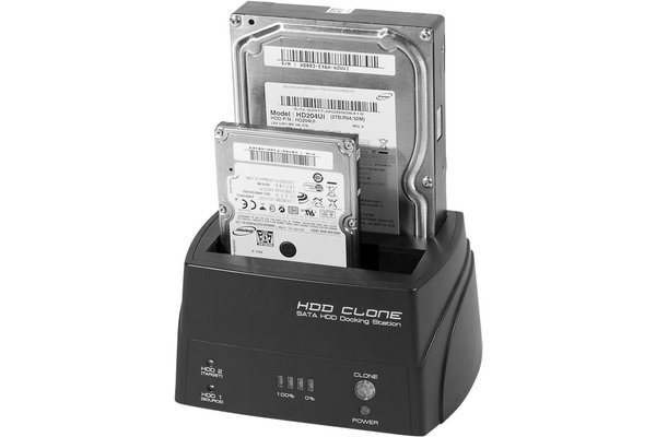 DOCKING STATION DOUBLE SATA 3