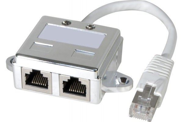 ECLATEUR DE PORT RJ45 BLINDE LAN+TEL