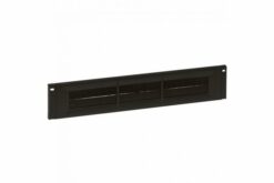Entrée de câbles plastique avec balai à clippage direct 2U -