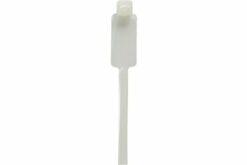 LIEN CABLE AVEC PORTE-ETIQUETTE 28 x 13 MM / 10 PCS