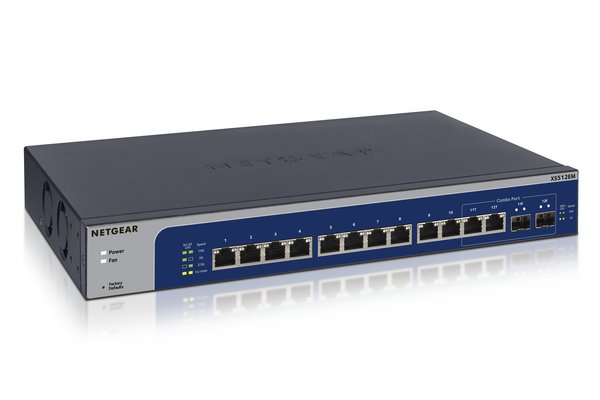 NETGEAR XS512EM Switch 10 ports 10G/Multi-Gigabit & 2 SFP+