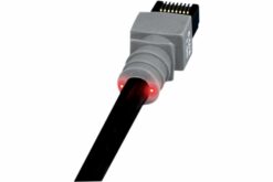 PATCHSEE Cordon RJ45 CAT 6 U/FTP LSOH noir - 0,6 m