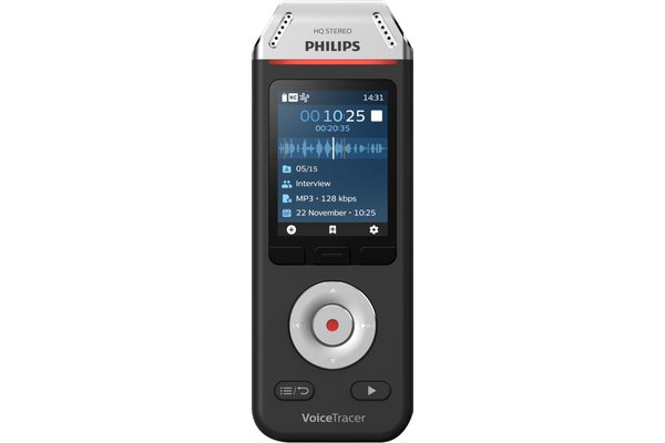 PHILIPS Dictaphone VoiceTracer DVT2110 : Enregistreur audio