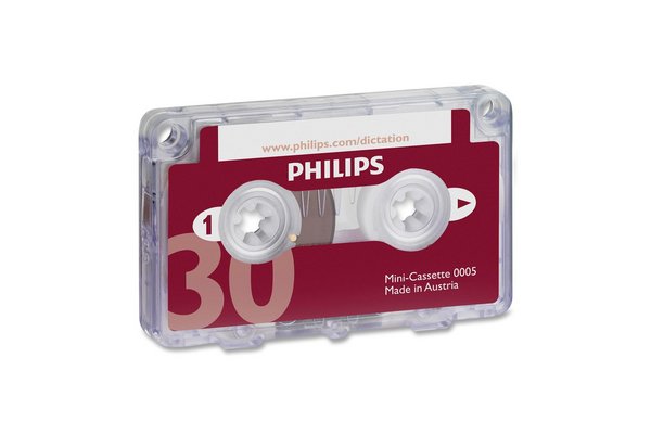 PHILIPS PocketMemo LFH0005 : Mini-cassette, 10 pièces