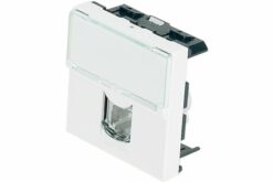 PLASTRON MOSAIC 45X45 1 PORT RJ12