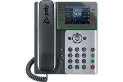 POLY EDGE E350 téléphone IP PoE USB- C WiFi BT 8 lignes SIP