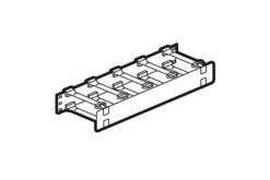 Panneau de gestion de cordons 19pouces 1U prof. 172mm pour R