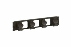 Panneau passe-fils 19pouces métal 2 axes 2U Soluclip