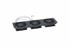 Plaque 3 ventilateurs 230V~ 3U pour gestion thermique baies