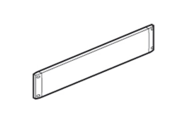 Plaque obturatrice 2U 19pouces métal Soluclip