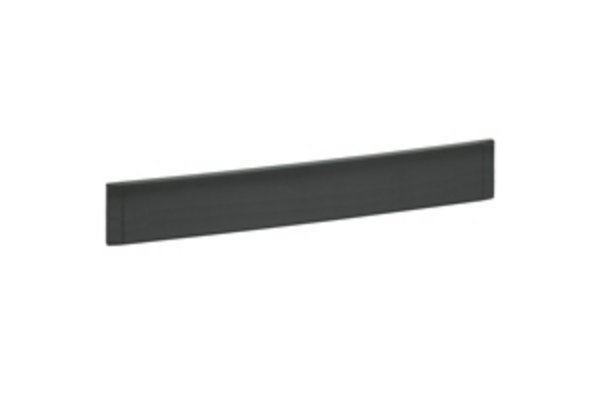 Plaque obturatrice 2U 19pouces plastique à clippage direct