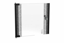 Porte en verre complète pour coffret Linkeo 10pouces 6U RAL7