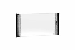 Porte en verre complète pour coffret Linkeo 19pouces 6U RAL7