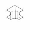 REHAU ANGLE INT VARIABLE AXIS 60x40 PVC BLANC IK10