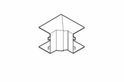 REHAU ANGLE INT VARIABLE AXIS 60x40 PVC BLANC IK10