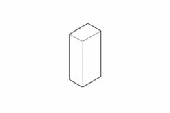 REHAU EMBOUT AXIS MINI 50x20 PVC BLANC