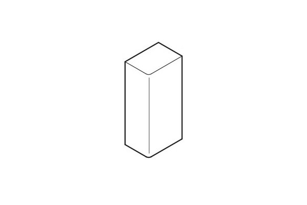 REHAU EMBOUT AXIS MINI 50x20 PVC BLANC