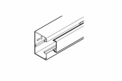 REHAU GOULOTTE CLIDI 90x55 PVC BLANC 2 m