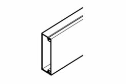 REHAU MOULURE AXIS MINI 50x20 SANS CLOISON PVC BLANC 2 m